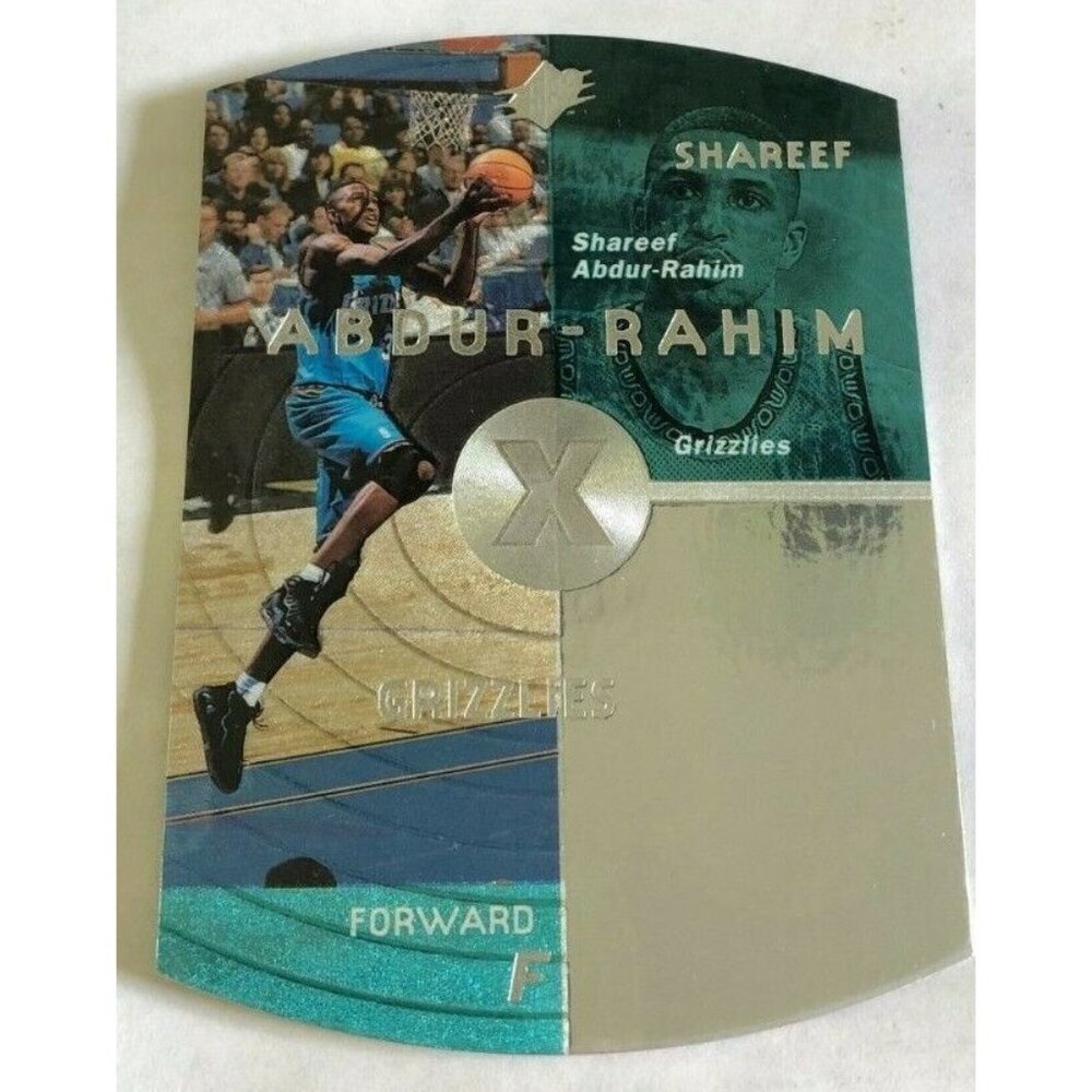 1997-98 SPx Die Cut Shareef Abdur Rahim #46 Grizzlies